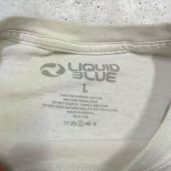 Bertha Pop Art Grateful Dead Shirt - Liquid Blue Have a Grateful Day T-shirt XL - Picture 10 of 11